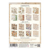 Stamperia FLOWERS and POEMS A5 Junk Journal FOCUS POINTS for Arts & Crafts #SBJKS10