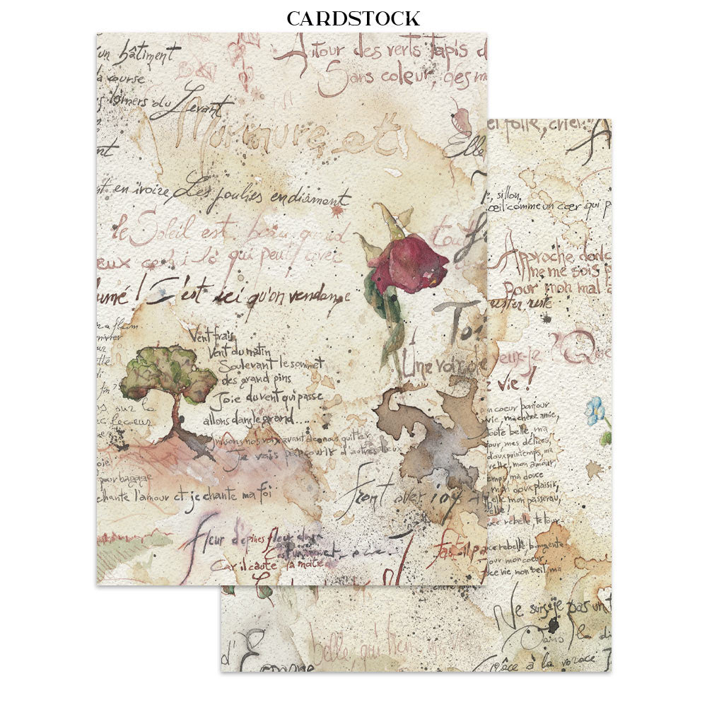 Stamperia FLOWERS and POEMS A5 Junk Journal FOCUS POINTS for Arts & Crafts #SBJKS10