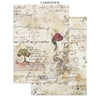 Stamperia FLOWERS and POEMS A5 Junk Journal FOCUS POINTS for Arts & Crafts #SBJKS10
