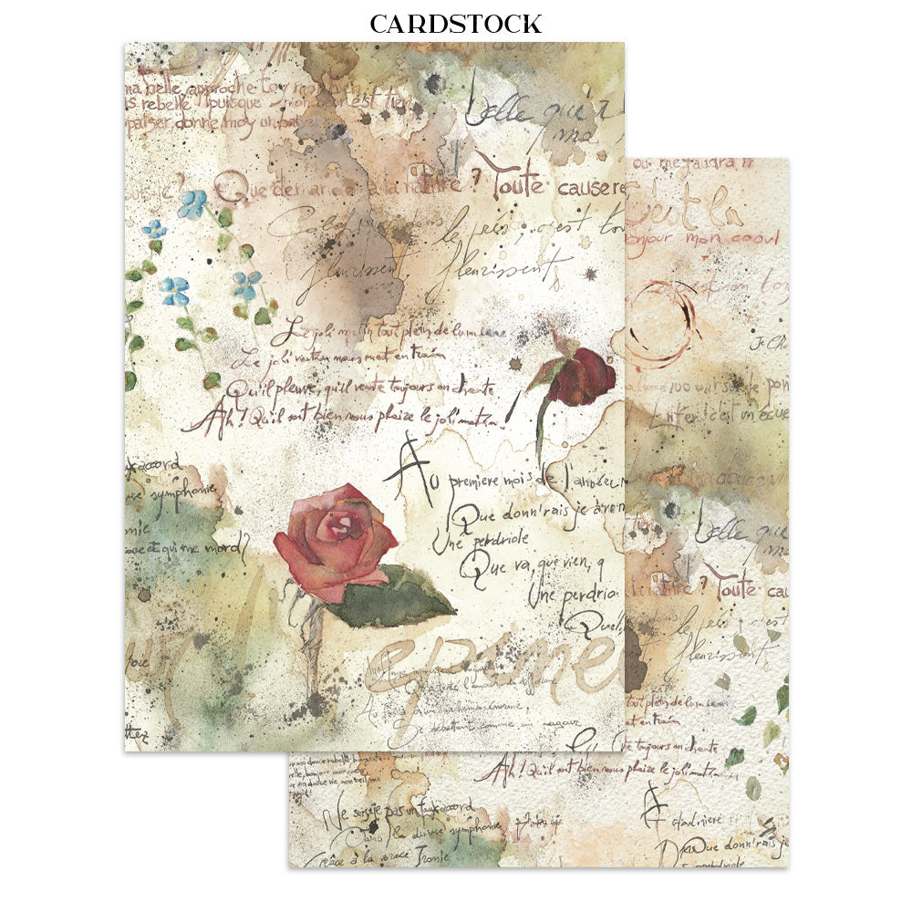 Stamperia FLOWERS and POEMS A5 Junk Journal FOCUS POINTS for Arts & Crafts #SBJKS10