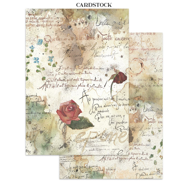 Stamperia FLOWERS and POEMS A5 Junk Journal FOCUS POINTS for Arts & Crafts #SBJKS10