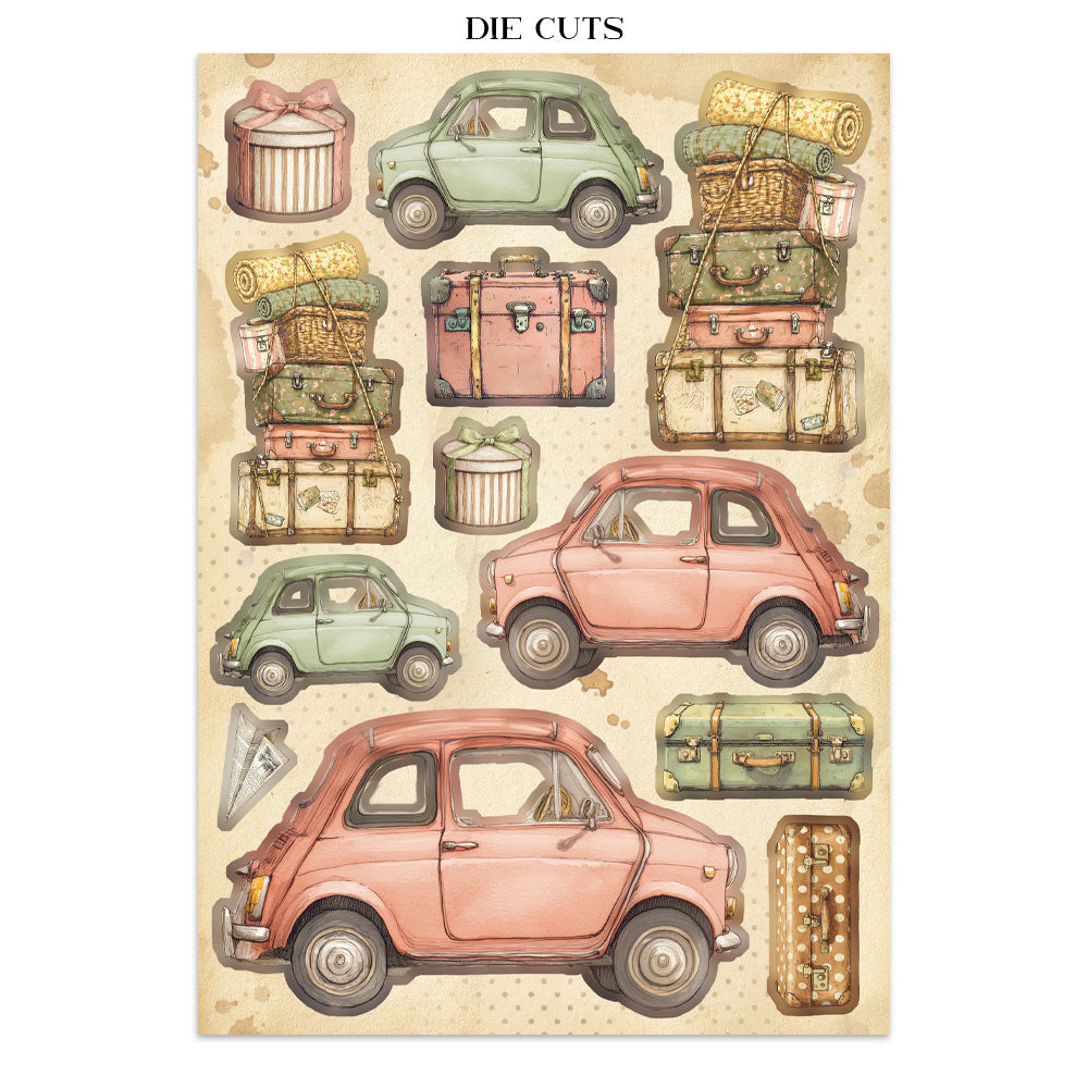 Stamperia COZY FAMILY A5 Junk Journal FOCUS POINTS for Arts & Crafts #SBJKS11