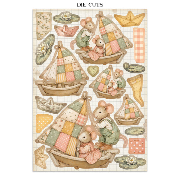 Stamperia COZY FAMILY A5 Junk Journal FOCUS POINTS for Arts & Crafts #SBJKS11