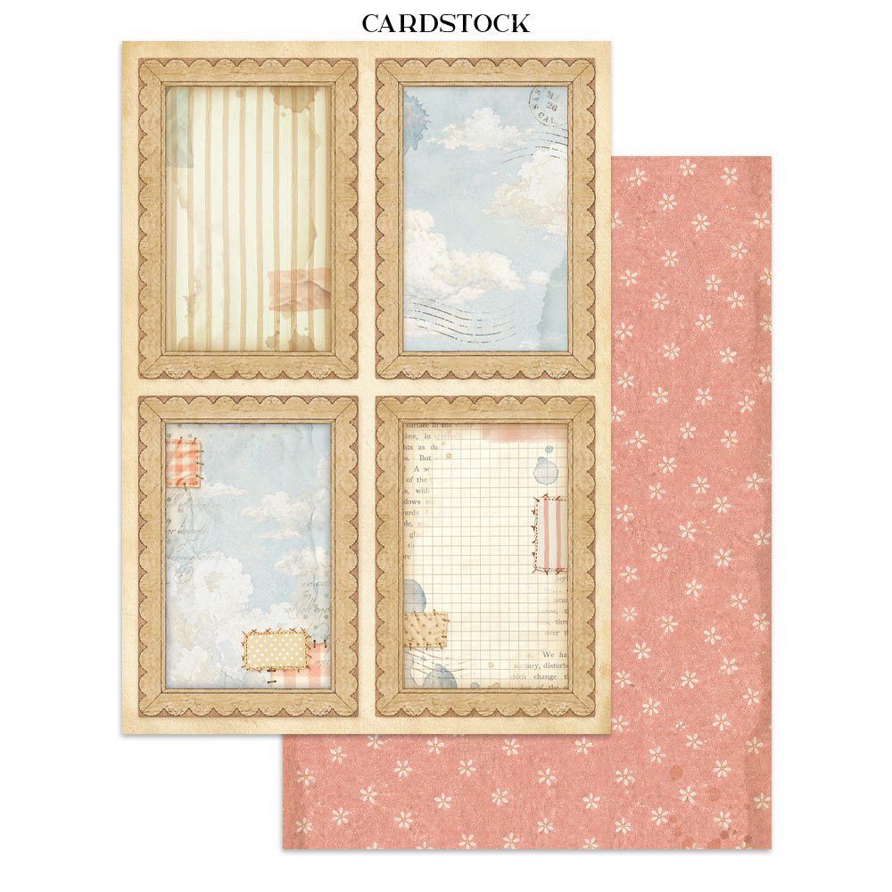 Stamperia COZY FAMILY A5 Junk Journal FOCUS POINTS for Arts & Crafts #SBJKS11