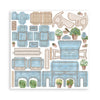 Stamperia GARDEN HOUSE 3D Furniture Paper Kit #SBPOP10