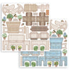 Stamperia GARDEN HOUSE 3D Furniture Paper Kit #SBPOP10