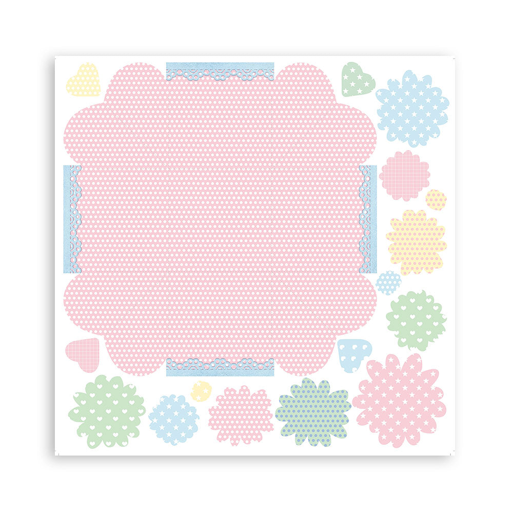 Stamperia DAYDREAM EXPLODING BOX 3D Paper Kit #SBPOP12