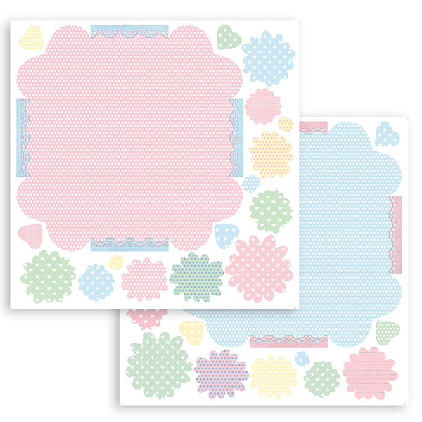 Stamperia DAYDREAM EXPLODING BOX 3D Paper Kit #SBPOP12