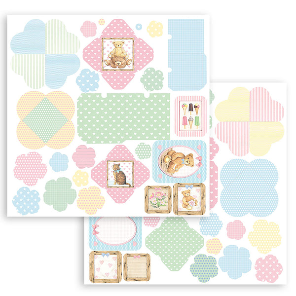 Stamperia DAYDREAM EXPLODING BOX 3D Paper Kit #SBPOP12