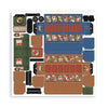 Stamperia ROMANTIC HOME for the HOLIDAYS 3D Christmas Advent Calendar Train #SBPOP16