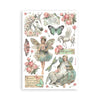 Stamperia WONDERLAND Washi Pad 8 Sheets A5 #SBW08