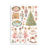 Stamperia Christmas THE NUTCRACKER Washi Pad 8 Sheets A5 #SBW10