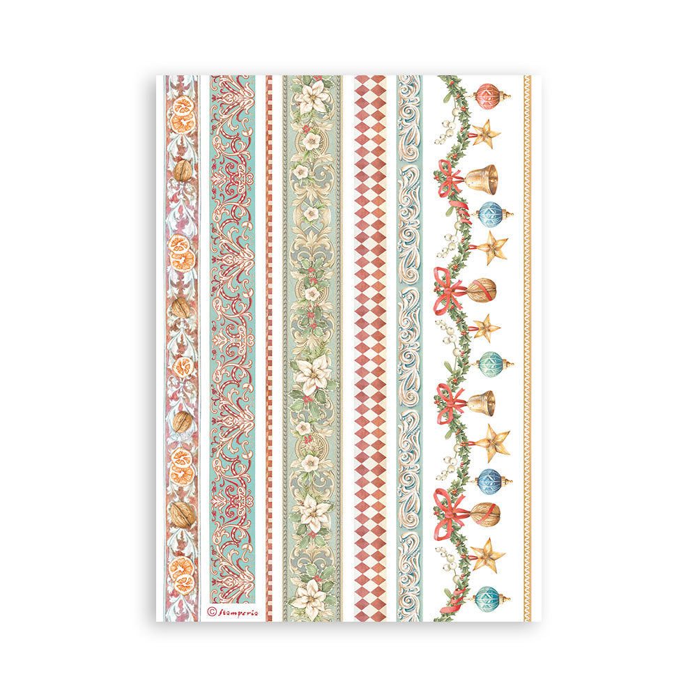 Stamperia Christmas THE NUTCRACKER Washi Pad 8 Sheets A5 #SBW10