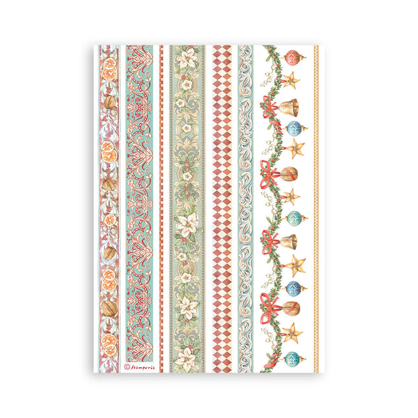 Stamperia Christmas THE NUTCRACKER Washi Pad 8 Sheets A5 #SBW10