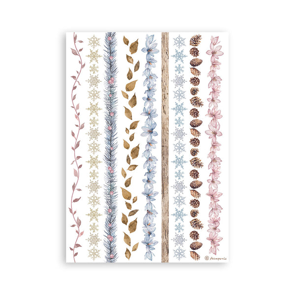 Stamperia Create Happiness DEWDROPS Washi Pad 8 Sheets A5 #SBW13