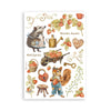 PRE-ORDER Stamperia HIDDEN GROVE Washi Pad 8 Sheets A5 #SBW17