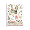 PRE-ORDER Stamperia HOUSE OF ROSES Washi Pad 8 Sheets A5 #SBW18