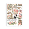 PRE-ORDER Stamperia HOUSE OF ROSES Washi Pad 8 Sheets A5 #SBW18