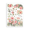 PRE-ORDER Stamperia HOUSE OF ROSES Washi Pad 8 Sheets A5 #SBW18