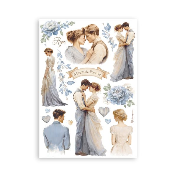 Stamperia TIMELESS Washi Pad 8 Sheets A5 #SBW20