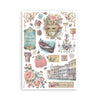 Stamperia VENICE CITY OF ART Washi Pad 8 Sheets A5 #SBW21