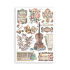 Stamperia VENICE CITY OF ART Washi Pad 8 Sheets A5 #SBW21