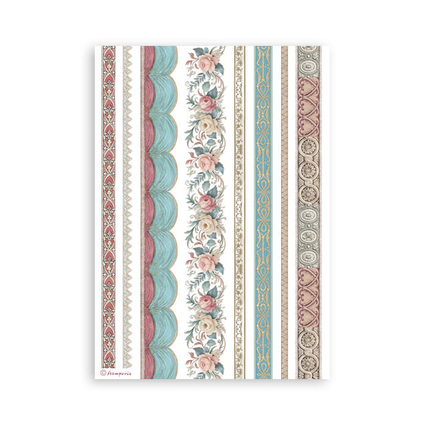 Stamperia VENICE CITY OF ART Washi Pad 8 Sheets A5 #SBW21