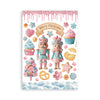 Stamperia CANDY CHRISTMAS Washi Pad 8 Sheets A5 #SBW22