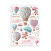 Stamperia CANDY CHRISTMAS Washi Pad 8 Sheets A5 #SBW22