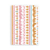 Stamperia CANDY CHRISTMAS Washi Pad 8 Sheets A5 #SBW22