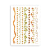 Stamperia WHISPERING WOODS Washi Pad 8 Sheets A5 #SBW24