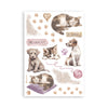 Stamperia QUIET DAYS Washi Pad 8 Sheets A5 #SBW26