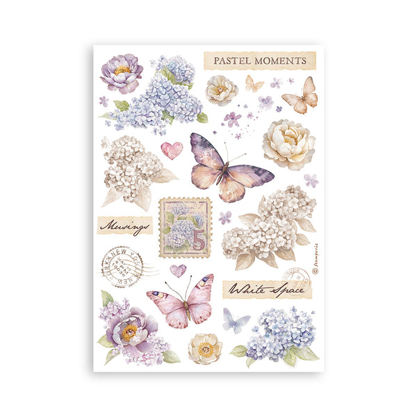 Stamperia QUIET DAYS Washi Pad 8 Sheets A5 #SBW26