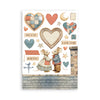Stamperia FAMILY Washi Pad 8 Sheets A5 #SBW28