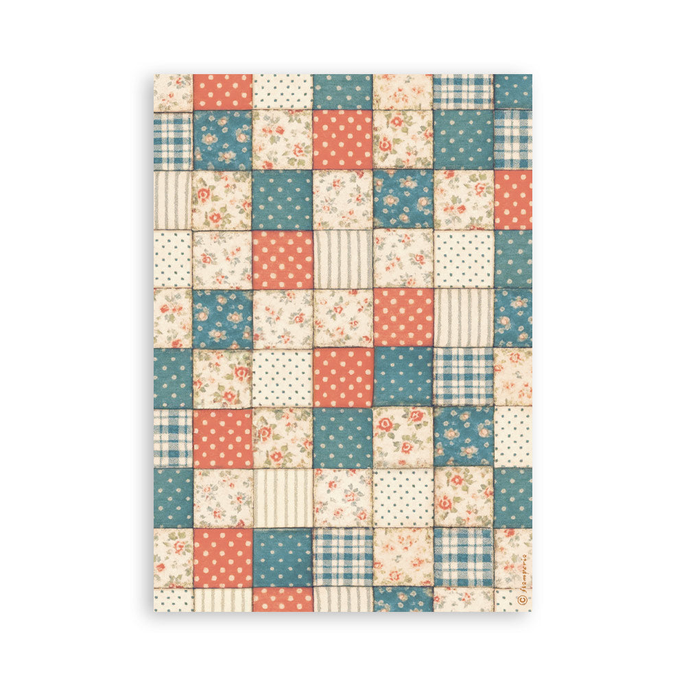 Stamperia FAMILY Washi Pad 8 Sheets A5 #SBW28