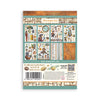 Packaging of Stamperia adhesive washi sheets with illustrations and branding.