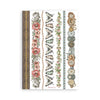 Stamperia GARDENS OF TIME Washi Pad 8 Sheets A5 #SBW32