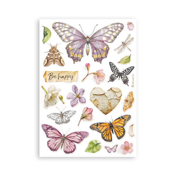 Stamperia ALL AROUND Washi Pad 8 Sheets A5 #SBW33