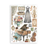 Stamperia SYMPHONY Washi Pad 8 Sheets A5 #SBW34