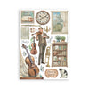 Stamperia SYMPHONY Washi Pad 8 Sheets A5 #SBW34