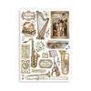 Stamperia SYMPHONY Washi Pad 8 Sheets A5 #SBW34