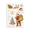 Stamperia SILENT NIGHT - CHRISTMAS Washi Pad 8 Sheets A5 #SBW35