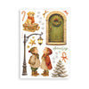 Stamperia SILENT NIGHT - CHRISTMAS Washi Pad 8 Sheets A5 #SBW35