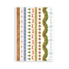 Stamperia SILENT NIGHT - CHRISTMAS Washi Pad 8 Sheets A5 #SBW35