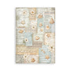 Stamperia WHITE CHRISTMAS Washi Pad 8 Sheets A5 #SBW36