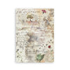Stamperia FLOWERS and POEMS Washi Pad 8 Sheets A5 #SBW37