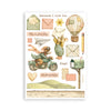 Stamperia COZY FAMILY Washi Pad 8 Sheets A5 #SBW38