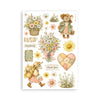 Stamperia COZY FAMILY Washi Pad 8 Sheets A5 #SBW38