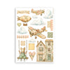 Stamperia COZY FAMILY Washi Pad 8 Sheets A5 #SBW38
