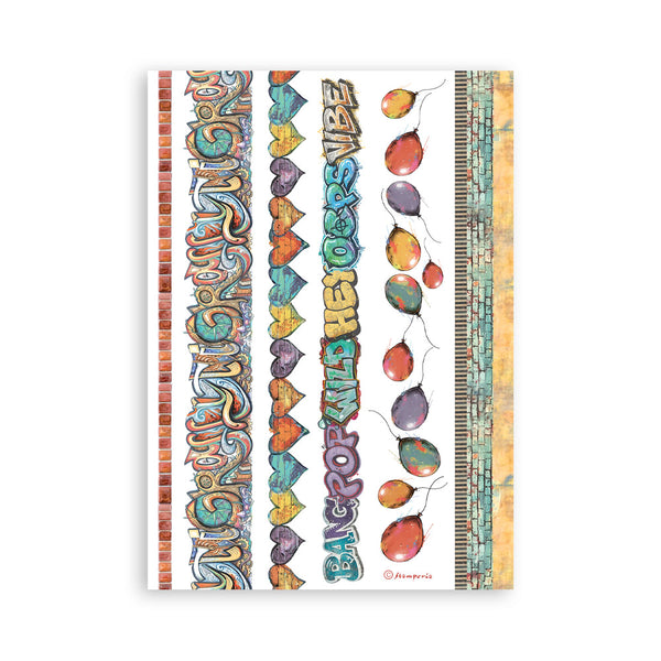 PRE-ORDER Stamperia FURRY FRIENDS 2 Washi Pad 8 Sheets A5 #SBW39